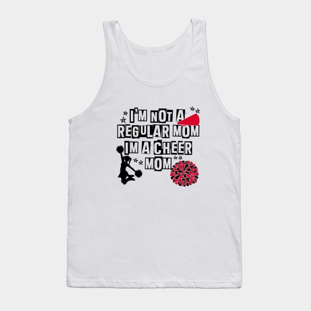 Cheerleading Cheerleader Squad Mom Girls Cheer Mama Practice Tank Top by Nisrine